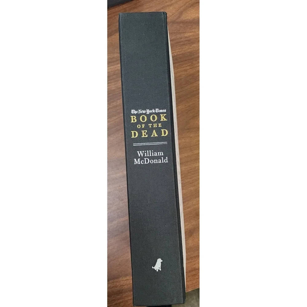 The New York Times Book Of The Dead 2016 1st‎ Edition W/Webkey - Obituaries HC